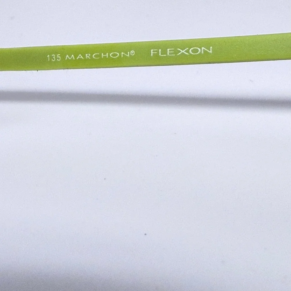 X Games Corkscrew Eyeglasses Flexon Marchon Black Lime Green 47 18 135 Kids Boys